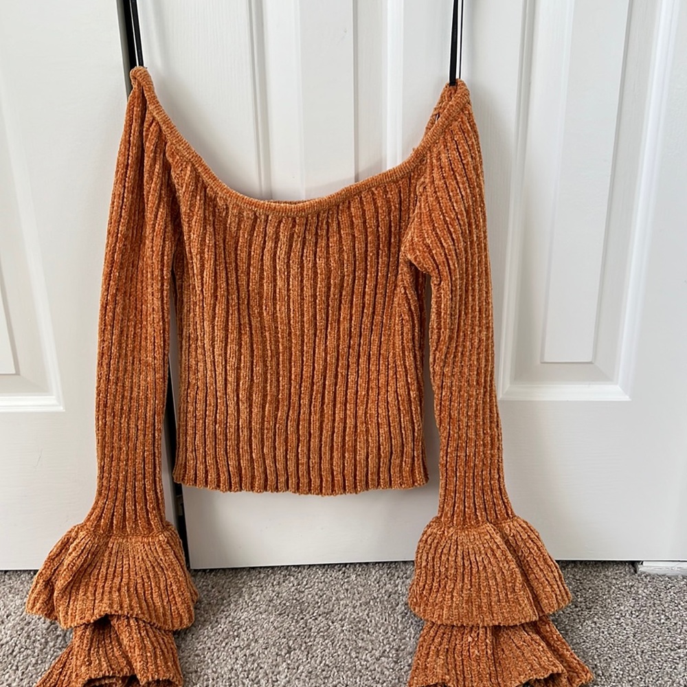 Forever 21 off the shoulder sweater
